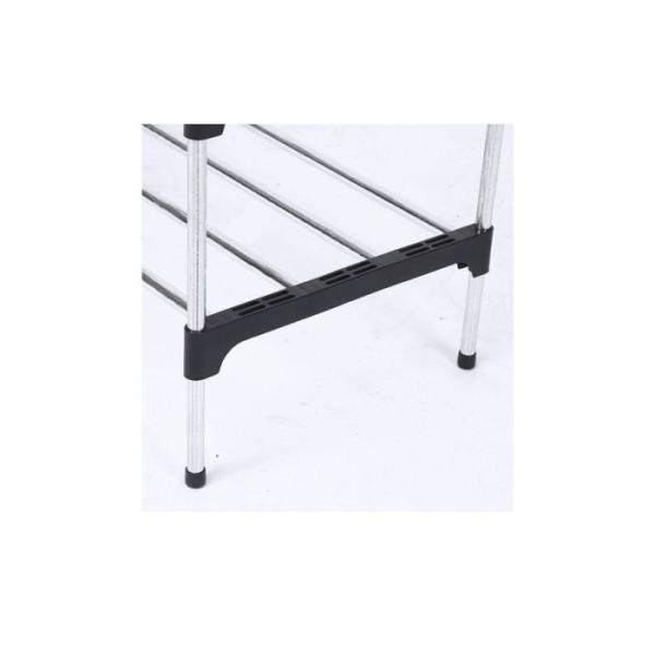 4 TIER STEEL SHOE RACK