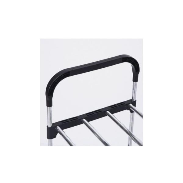 4 TIER STEEL SHOE RACK