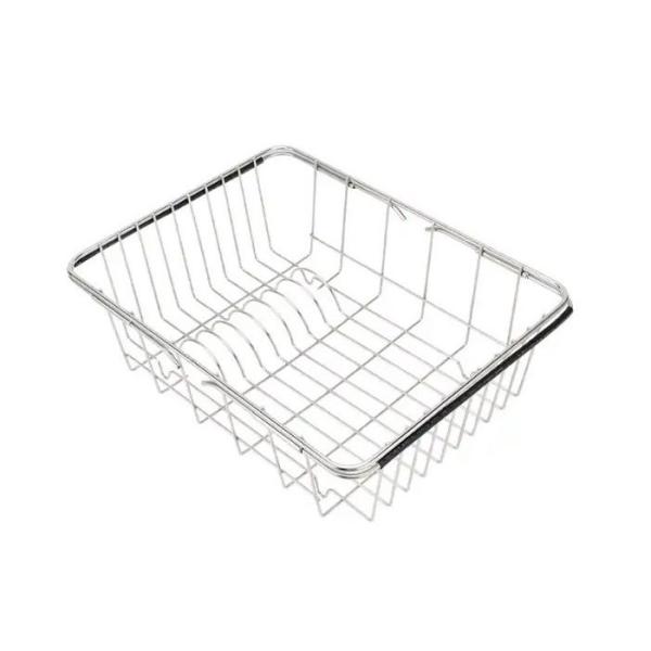 DISH DRYING RACK  SILVER