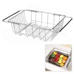 DISH DRYING RACK  SILVER