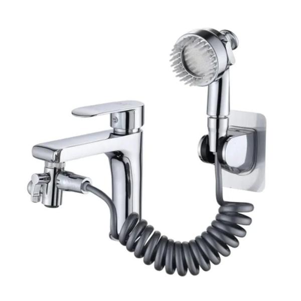 FAUCET EXTENSION WITH SHOWER HEAD