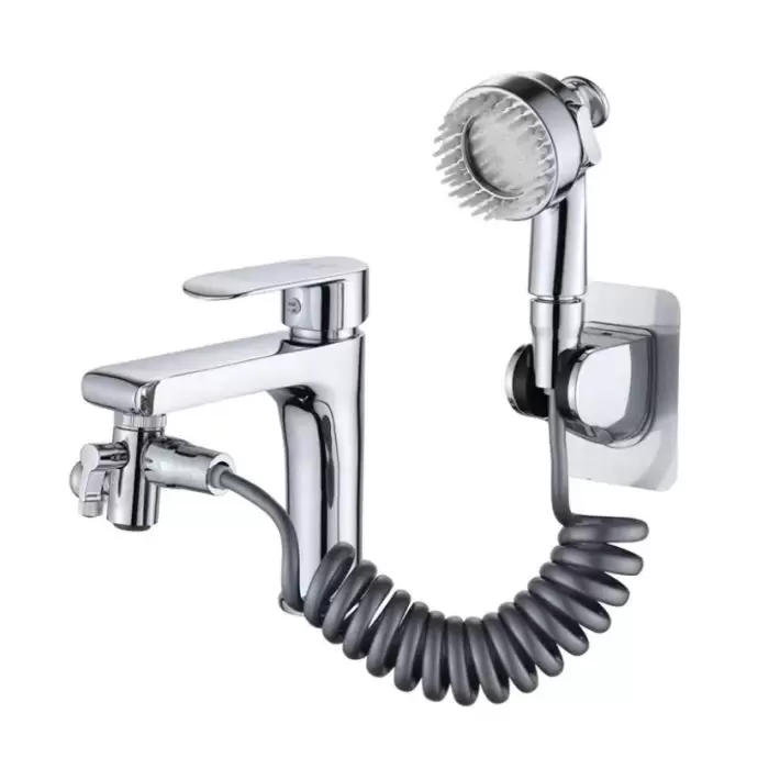FAUCET EXTENSION WITH SHOWER HEAD