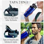 GOODATECH 32OZ TRAVEL MUG STAINLESS STEEL BLUE