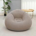 INFLATABLE SOFA GREY 110X110X85CM