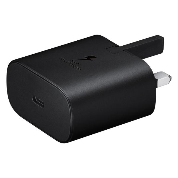 Samsung 25W PD Adapter with USB-C to USB-C Cable (3A) 1M