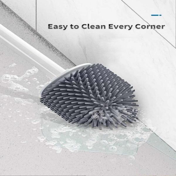TOILET CLEANING BRUSH + HOLDER