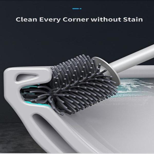 TOILET CLEANING BRUSH + HOLDER