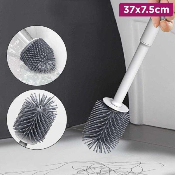 TOILET CLEANING BRUSH + HOLDER