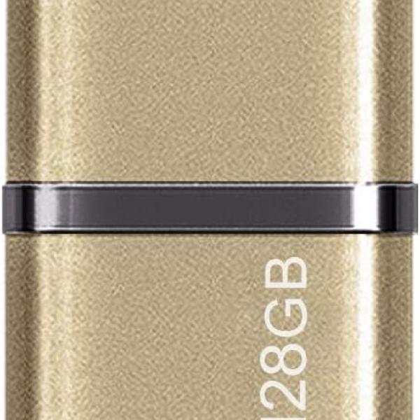 TRANSCEND 128GB FLASH DRIVE  TS128GJF820G GOLD COLOR