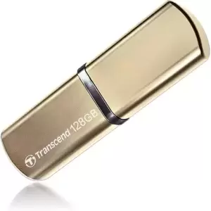 TRANSCEND 128GB FLASH DRIVE  TS128GJF820G GOLD COLOR