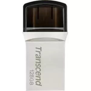 TRANSCEND 128GB USB 3.1 FLASH DRIVE OTG TYPE A & C TS128GJF890S