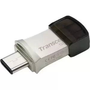 TRANSCEND 128GB USB 3.1 FLASH DRIVE OTG TYPE A & C TS128GJF890S