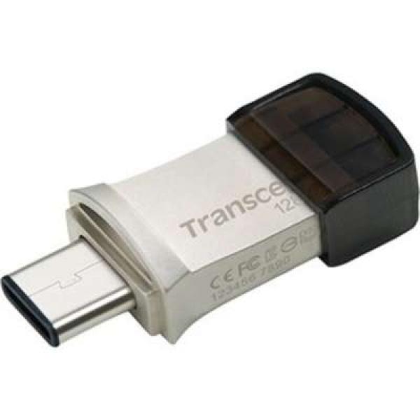 TRANSCEND 128GB USB 3.1 FLASH DRIVE OTG TYPE A & C TS128GJF890S