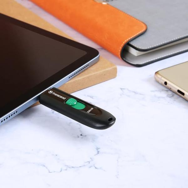 TRANSCEND 128GB USB 3.2, GEN 1 FLASH DRIVE TYPE C 5Gbps TS128GJF790C