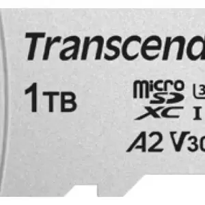 TRANSCEND 1TB MICRO SD  UHS-I U3  W / ADAPTER   TS1TUSD300S-A