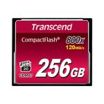 TRANSCEND 256GB CF CARD MLC TS256GCF800