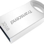 TRANSCEND 32GB, USB 3.1 FLASH DRIVE SILVER  TS32GJF710S