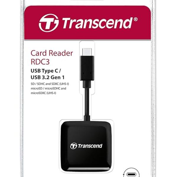 TRANSCEND  CARD READER USB 3.2 TYPE C TS-RDC3