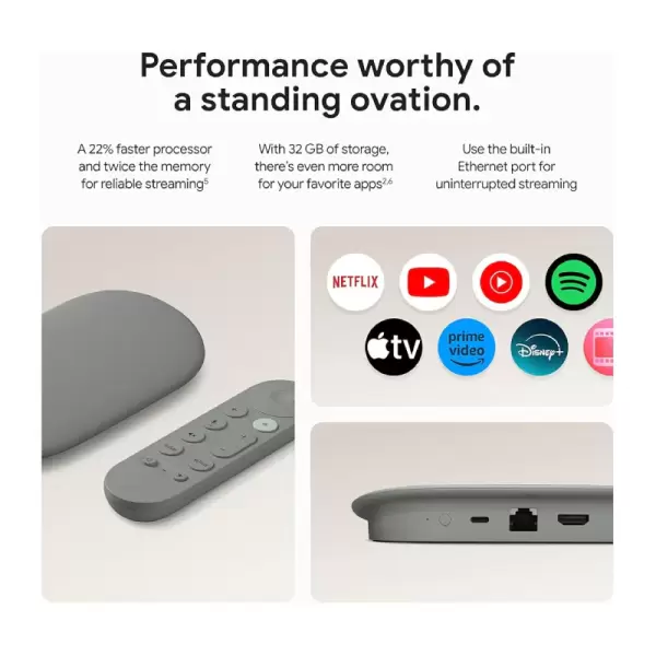 GOOGLE TV STREAMER 4K 32GB HAZEL
