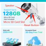 ZOSI 4MP OUTDOOR CAMERA