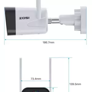 ZOSI 4MP OUTDOOR CAMERA