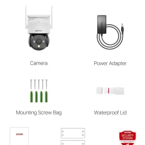 ZOSI 2MP OUTDOOR CAMERA