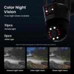 ZOSI 2MP +2MP DUAL OUTDOOR CAMERA