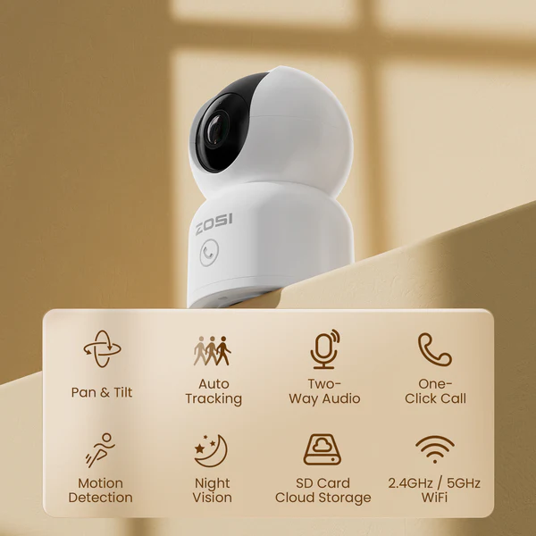 ZOSI 3.0MP INDOOR CAMERA