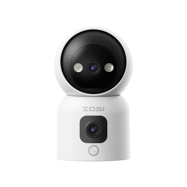 ZOSI INDOOR PT CAMERA WITH DUAL LENS 2MP+2MP