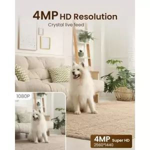 ZOSI 4.0MP INDOOR 2 WAY VIDEO CALLING CAMERA