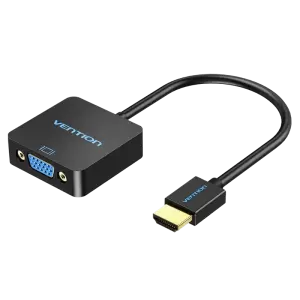 HDMI to VGA Converter 0.15M Black
