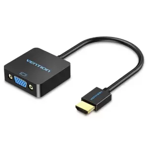 HDMI to VGA Converter 0.15M Black
