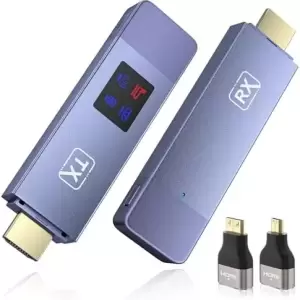 Wireless HDMI Transmitter and Receiver Blue