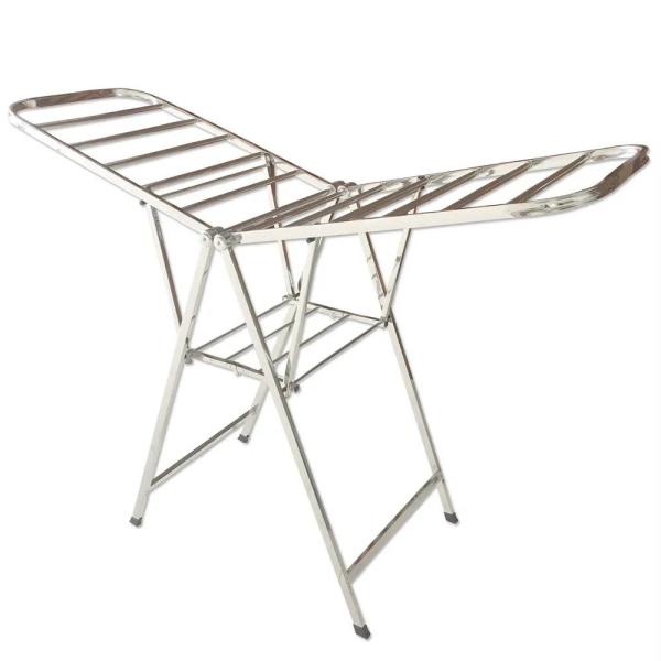 HEAVY DUTY FOLDABLE CLOTH HANGER STAINLESS STEEL