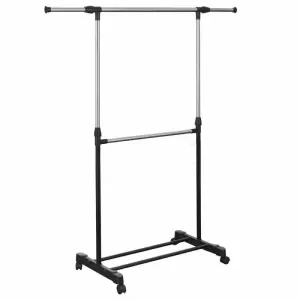 2-TIER SINGLE CLOTHES HANGER EXPANDABLE
