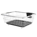 DISH DRYING RACK  SILVER