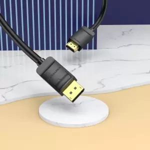 DP to HDMI Cable 2M Black