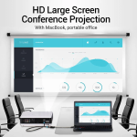 Mini DP to HDMI Converter 0.15M Black