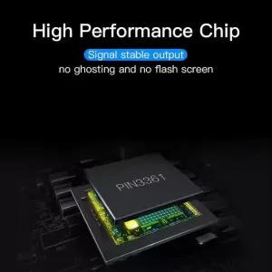 DP to HDMI Converter 0.15M Black