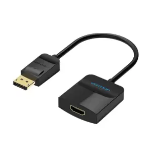 DP to HDMI Converter 0.15M Black
