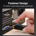 DP to VGA Cable 1.5M Black