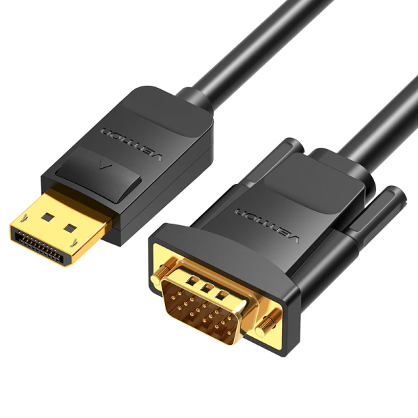 DP to VGA Cable 3M Black