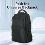 Water-Repellent Laptop Backpack (45cm x 30cm x 20cm) Black