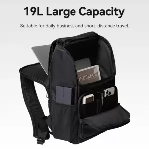 Laptop Backpack (45cm x 28cm x 15cm) Black