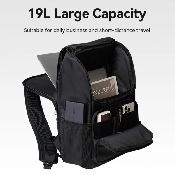 Laptop Backpack (45cm x 28cm x 15cm) Black