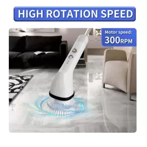 7 IN 1 ELECTRIC SCRUBBER (BLACK & WHITE)
