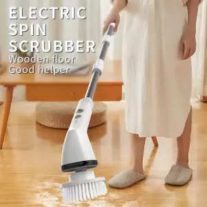 7 IN 1 ELECTRIC SCRUBBER (BLACK & WHITE)