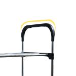 6 TIER STEEL SHOE RACK WITH HANDLE