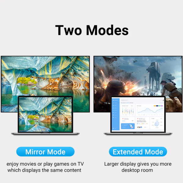 Type-C to HDMI Adapter Gray Alloy Type