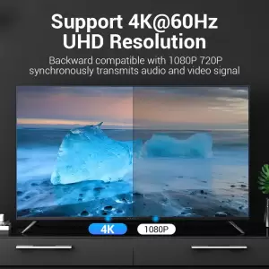 Type-C to DP Adapter Gray Metal Type